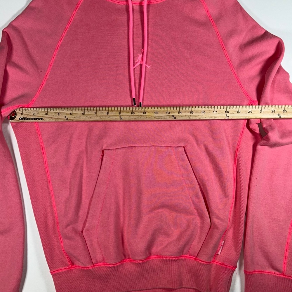 Jordan Wings Washed Fleece Hoodie Mens S Digital Pink Jumpman CD4567-602 - Picture 15 of 16
